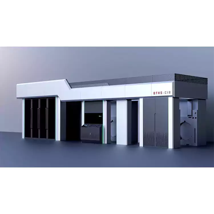 Macchina da stampa flessografica a tamburo centrale con servoazionamento completo a 8 colori