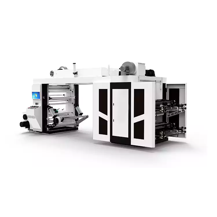 Macchina da stampa flessografica di tipo stack ad alta velocità