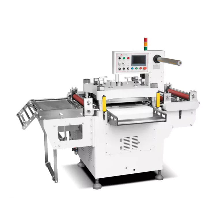 Fustellatrice industriale per etichette adesive