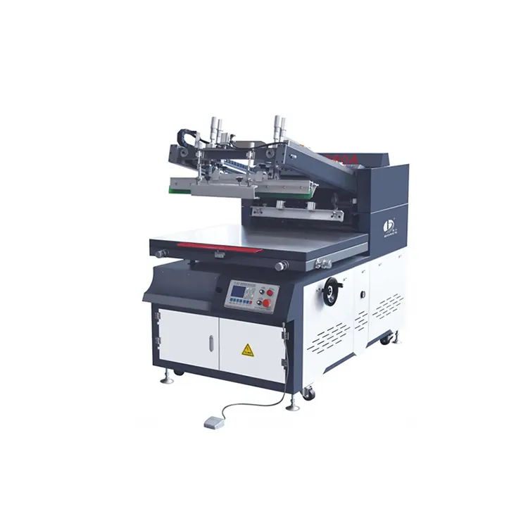 Macchina serigrafica a braccio diagonale piatto controllata da microcomputer