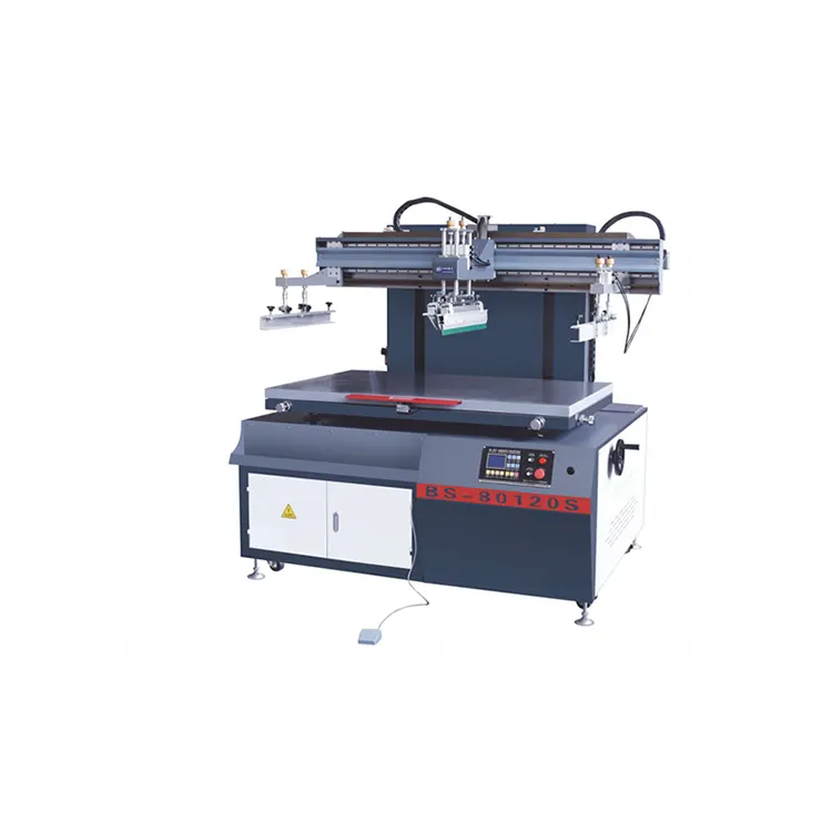 Macchina da stampa serigrafica a sollevamento piatto controllata da microcomputer